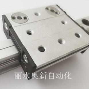 直销高速静音外置双轴芯滚轮OSG导轨滑块