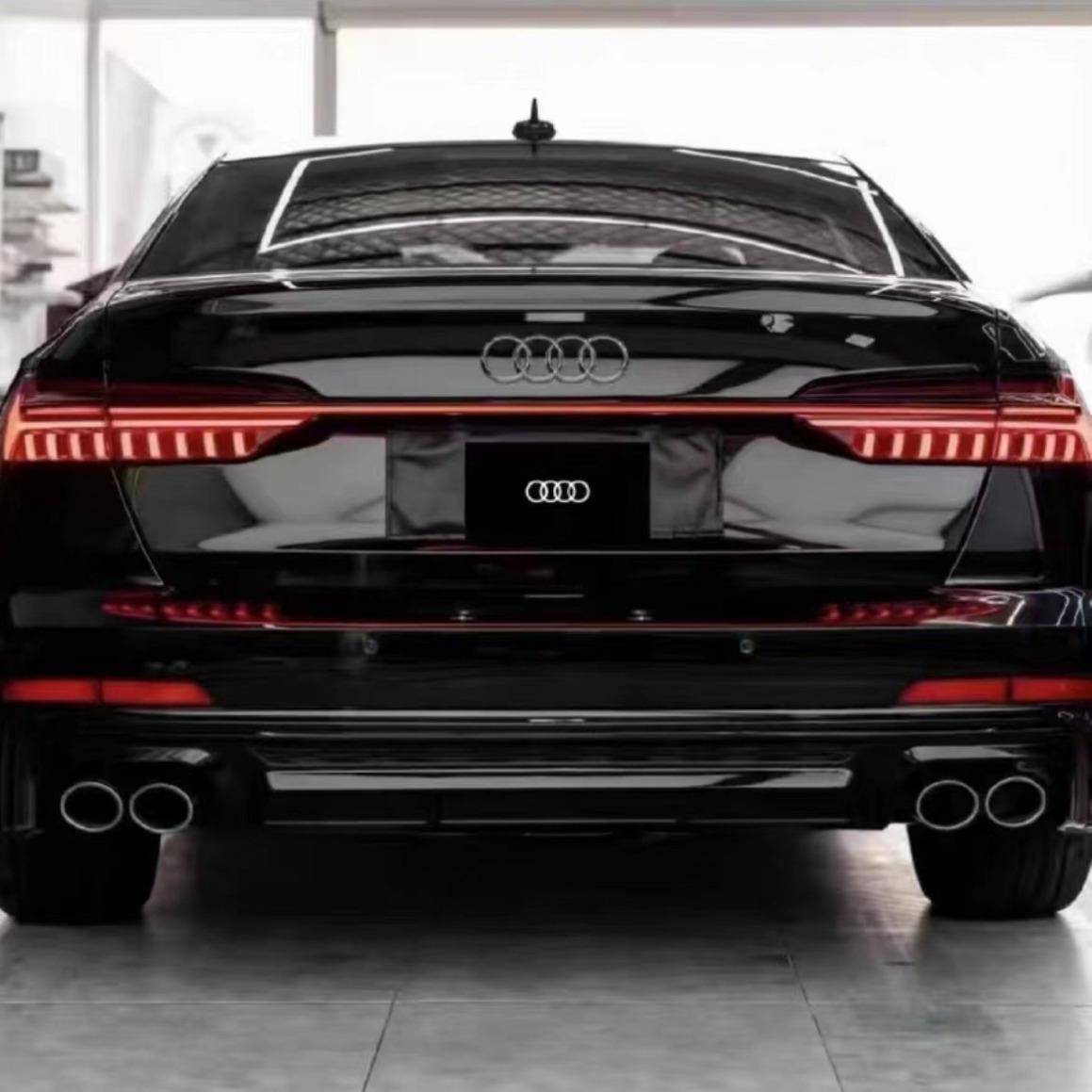 A6L19款------24款动态贯穿尾灯防追尾LEDled灯后尾灯超亮