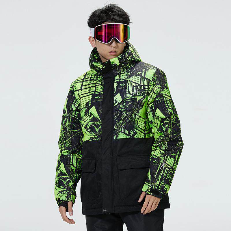 滑雪服男款冬季户外单板双板滑雪衣防风防泼水保暖加厚新款