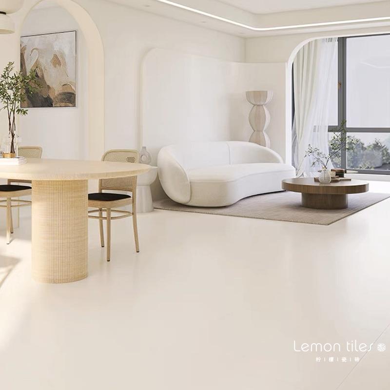 柔光天鹅绒纯色奶油风瓷砖800x800卧室客厅地砖浴室墙砖750X1500