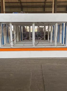 铝木门保温一体板液压冷压机5米防火门阳光房热压机自动保压