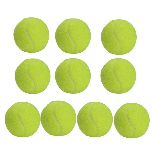 10Pcs Tennis Ball Wear-Resistant High Elasticity Durable