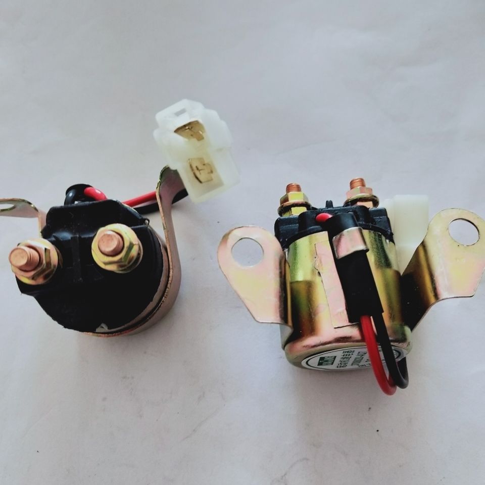 纯铜起动机马达起动继电器预热继电器拖拉机收割机通用继电器