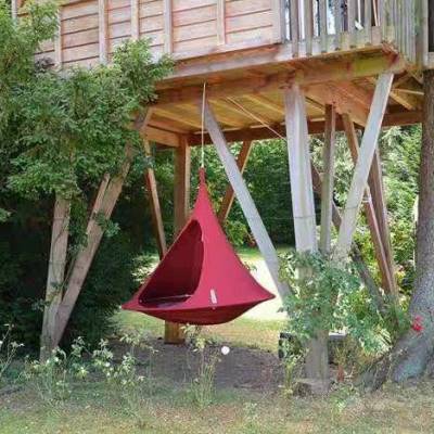 悬挂空中帐篷户外天幕帐篷一体便携式可折叠吊蓝秋千庭院民宿吊床