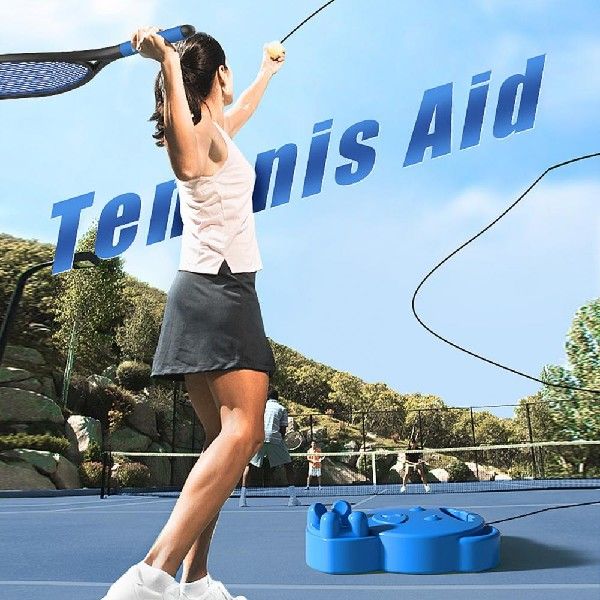 Self-Practice Wear-resistant Tennis Trainer Ball Rebounder