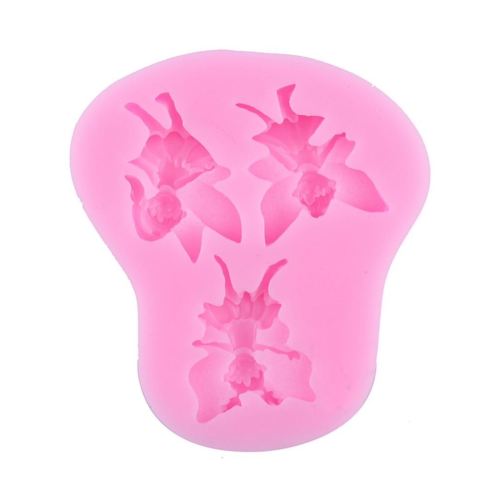 1Pcs 3D Fairy Elf Figure Silicone Fondant Mould Cake Decorat
