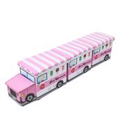 儿童玩具收纳凳储物凳子多功能卡通折叠布艺换鞋 凳皮革整理箱板凳