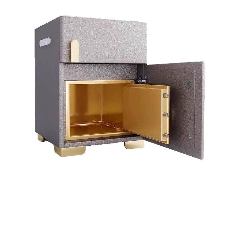 网红智能床头柜保险箱一体无线充电卧室小型家用多功能防盗保险箱,商业/办公家具,办公储物柜,淘宝优惠券,粉丝福利购,淘宝优惠卷