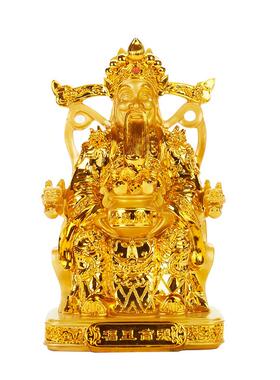 福星高照金财神摆件文财神爷佛像家居客厅办公室供奉摆设开业礼品