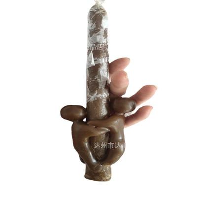 杆蜡工艺品蜡烛人型古佬情将蜡烛无烟无味长杆蜡厂家现货