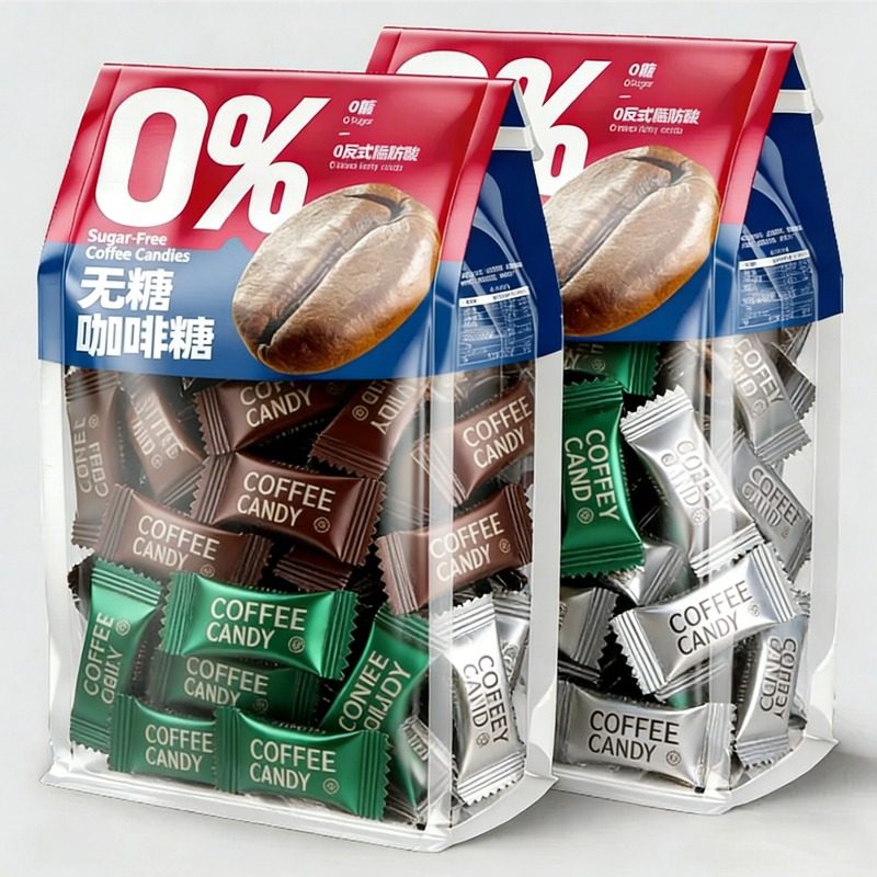 无糖0脂特浓costa咖啡糖豆原装进口正品官方旗舰店俄罗斯糖果批发