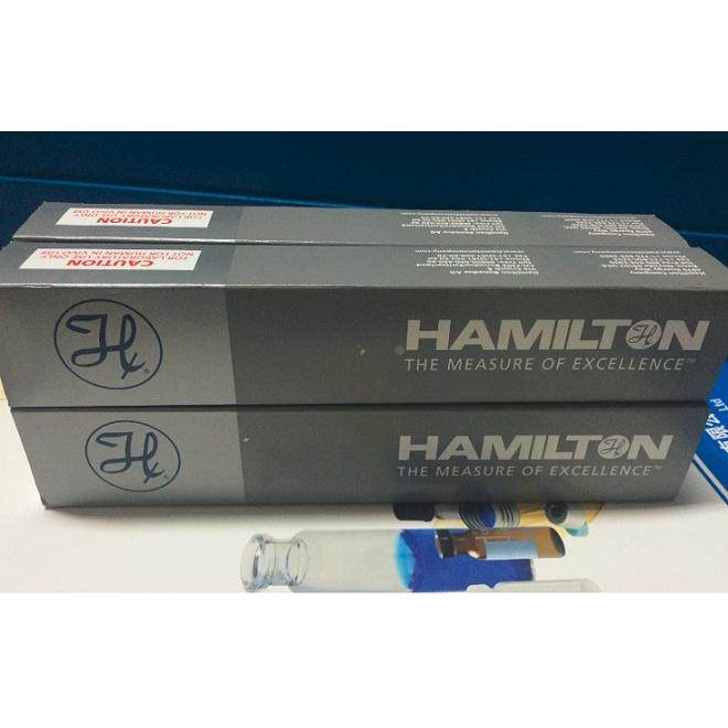 正品Hamilton 25ul 气相色谱仪手动进样针/尖头微量进样器 80400