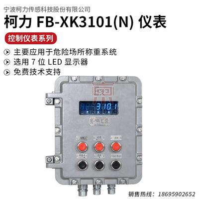 防爆/定量控制防爆显示器仪器仪表/FB-XK3101(N) 显示器