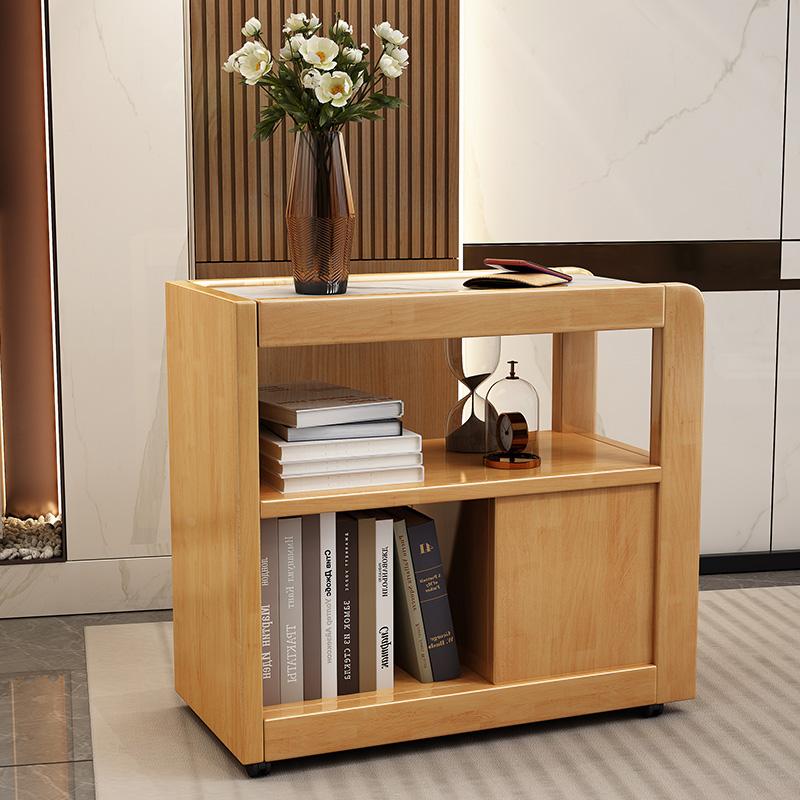 实木边几可移动岩板迷你茶几沙发边柜侧边柜客厅边桌小桌子床头柜