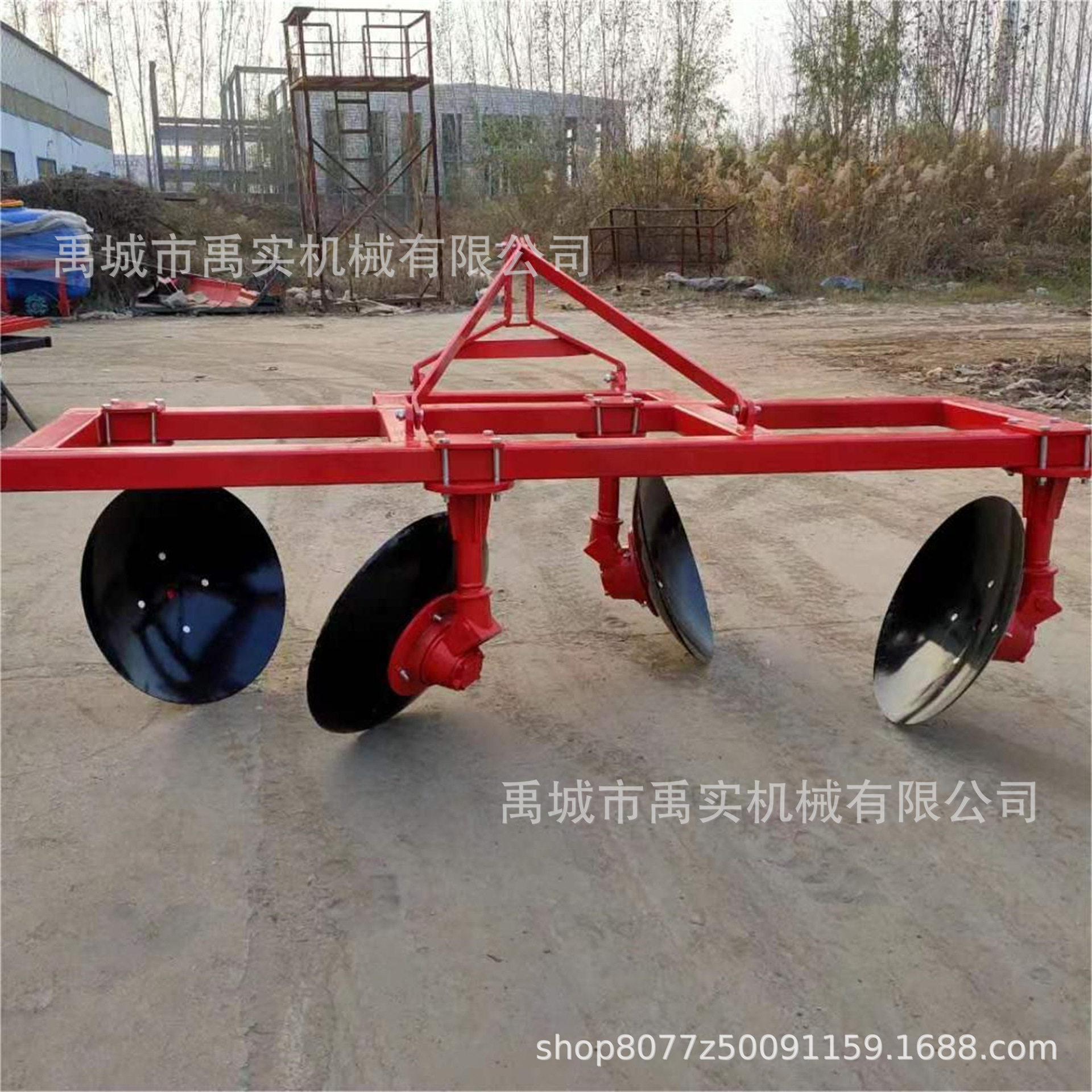 禹实机械 3Z-140圆盘式起垄机 土豆地瓜起垄作业 三点悬挂