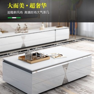 高端大气轻奢1.5米客厅大尺寸茶几现代简约奢华高级大户型1.6米桌