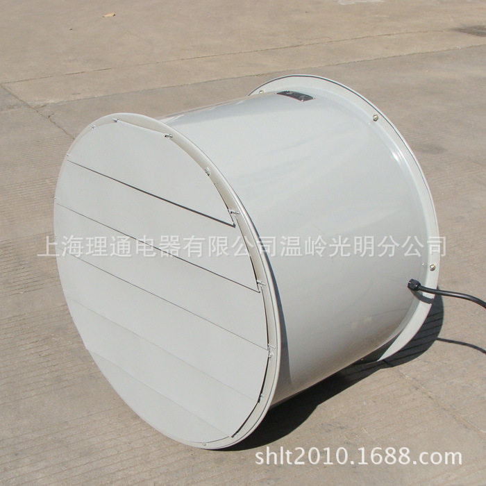 批发SFWL6-4/2.2KW 带前百叶窗式/后网罩 耐高温铝风叶轴流风机