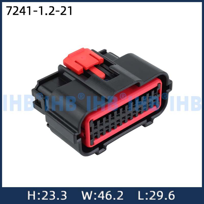 7241-1.2-21汽车防水连接器 接插件端子 对插车用公母线束
