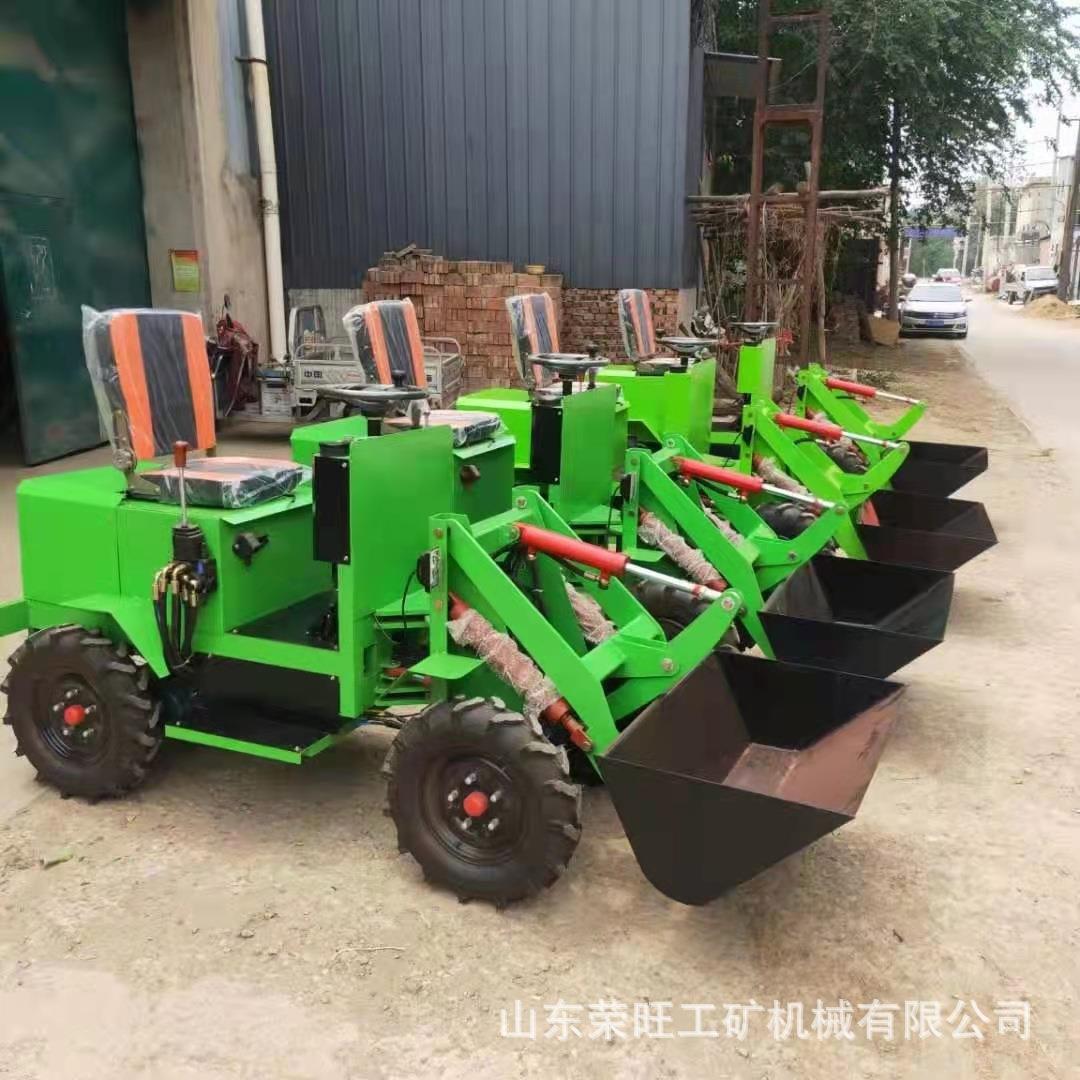 农用铲车装载车四驱小型铲车电动装载机新能源养殖场电动小铲车