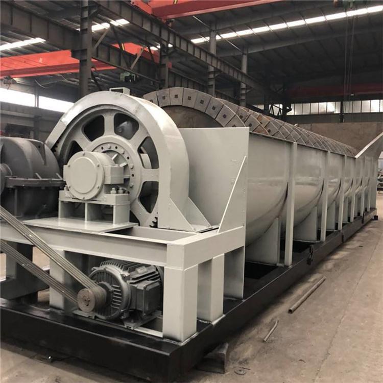 供应螺旋洗砂机 轮斗洗沙配套设备 双螺旋洗石机 单螺旋洗沙机