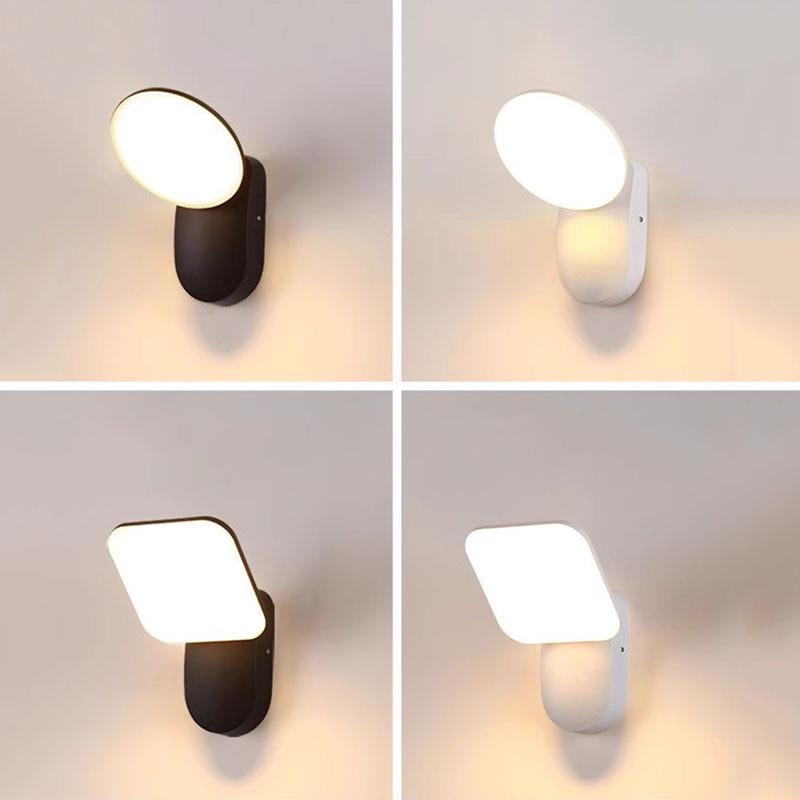 户外壁灯防水别墅庭院感应花园露灯箱门口楼梯室外照明灯阳台