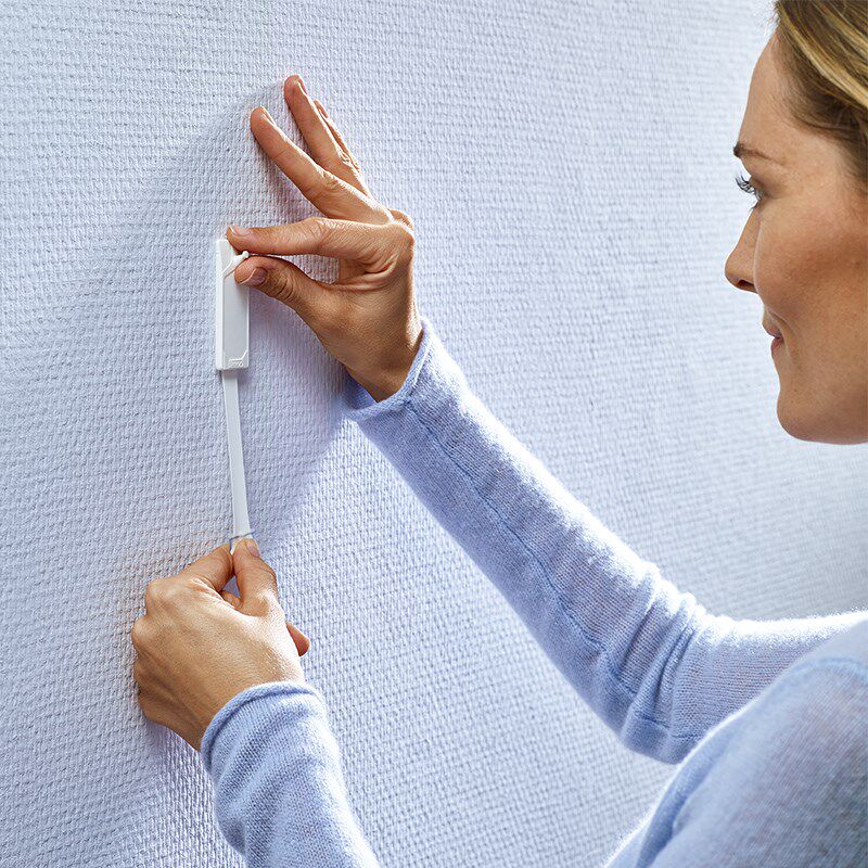 墙布壁纸无痕胶条魔术贴不伤墙挂画专用易拉胶乳胶漆高粘双面胶带