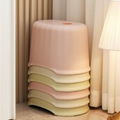 加厚塑料凳子家用成人客厅餐桌椅子矮凳防滑熟胶板凳浴室茶几小凳