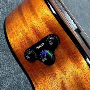 木吉他加震拾音器古典民谣吉他拾音器自带混响共震拾音器