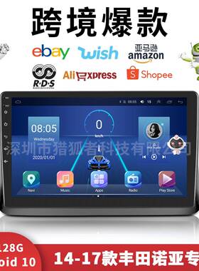 适用丰田10.1诺亚Noah/Esquire14-17大屏车载Carplay安卓导航中控