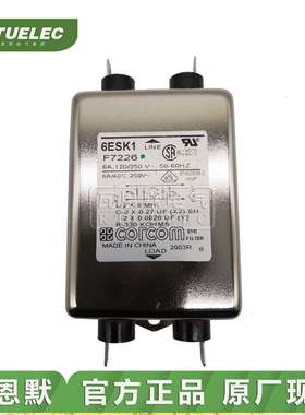 20ESK6  8-6609088-4 F7585B     CORCOM  TE 电源滤波器