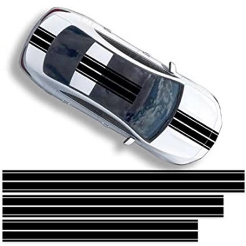 适用于奔驰 ACE CLA GLC CLS GLE C63 W204 车头车顶车尾车贴纸