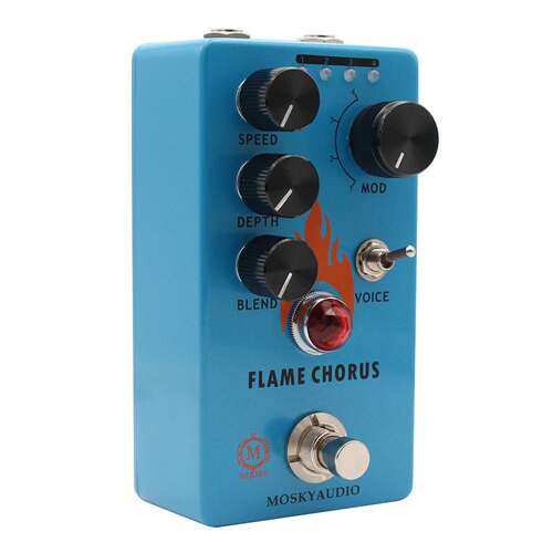 MOSKYAUDIO FLAME CHORUS 吉他效果器 合唱效果器