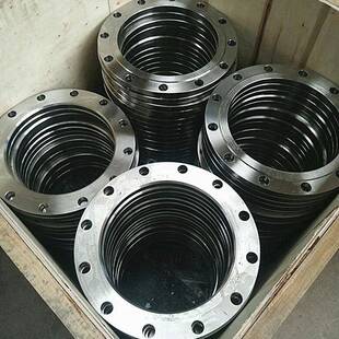 304不锈钢突面法兰HG20592板式平焊法兰盘精车RF面锻打法兰