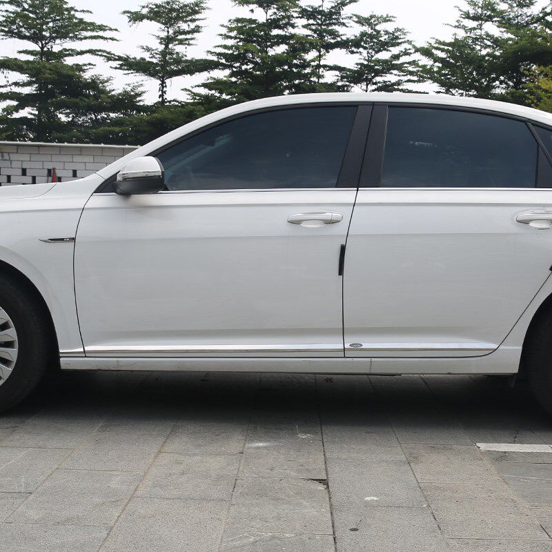 速发适用新朗逸车身饰条门边防护车门防擦条装饰亮条防撞条侧裙