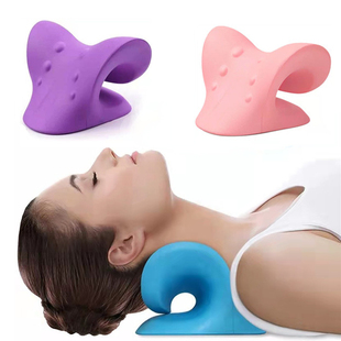 Neck Massage Pillow Neck Shoulder Cervical Chiropractic Trac