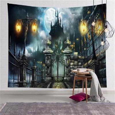 Home Halloween Tapestries Soft Hanging Cloth Digital