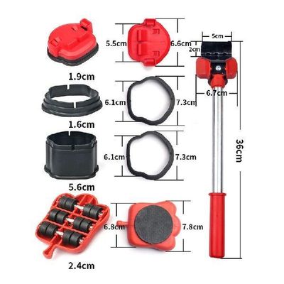 Furniture Lifter Sliders Kit Safe Moving Home Appliance