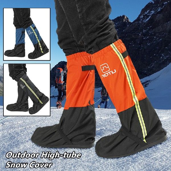新品1Pair Waterproof Outdoor Hiking Skiing Snow Gaiters Legg