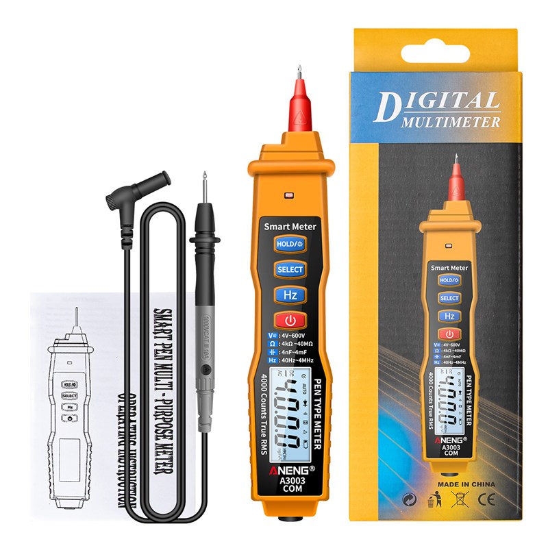 ANENG A3003 Digital Pen Multimeter NCV AC/DC Voltmeter Ohmme