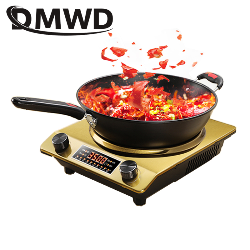 DMWD Electric Induction Cooker Waterproof 3500W Concave Type