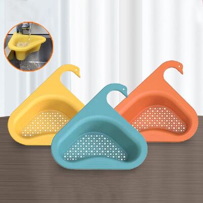 Sink Strainer Sink Filter Shelf Kitchen Triangular Sink