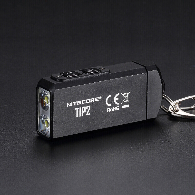 NITECORE奈特科尔钥匙灯双核强光磁吸手电筒TIP2充电可携式手电筒
