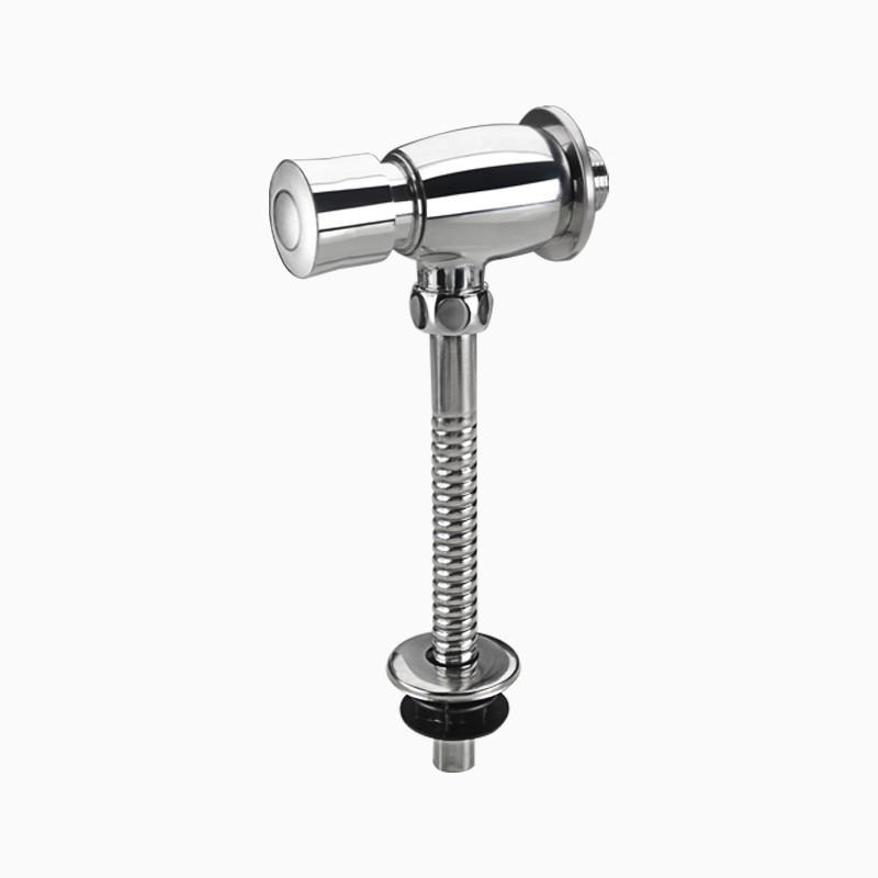 小便池冲水阀全铜4分手按式化妆室小便斗冲洗阀厕所自闭式延时阀