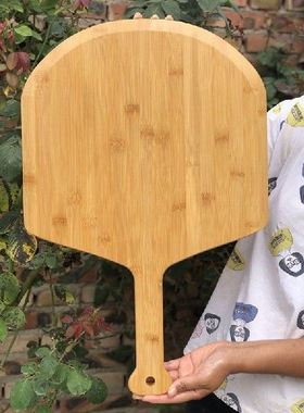 2Pcs 12In Pizza Peel Paddle Wooden Pizza Spatula Pizza