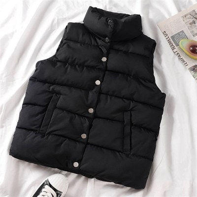 Newest Autumn Winter Women Fashion Waistcoat Sleeveless Wais