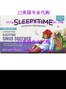 Celestial Seasonings Sleepytime Sinus Soother Wellness Tea