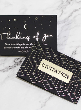 极速birthday card men boyfriend invitation cards greeting th