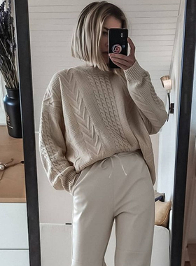 Colorfaith 2021 New Winter Spring Women Sweaters Pullovers M