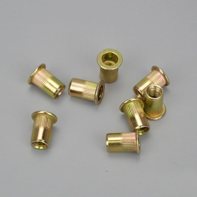 180pcs Alloy steel Rivet Nuts M3 M4 M5 M6 M8 M10 Flat Head R