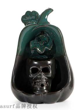 Purple sand backflow incense burner decoration household in